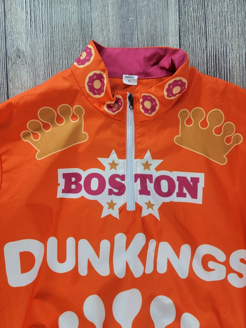 Dunkin Donuts x Boston DunKings 2024 Superbowl Tracksuit Set Size XL - Picture 5 of 14